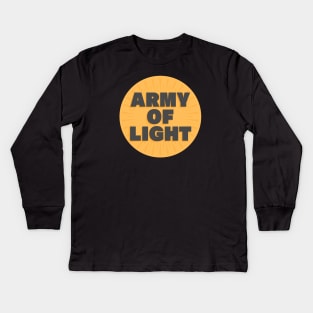 Army of light Kids Long Sleeve T-Shirt